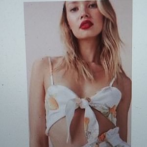 For love and Lemons lemonade tie front tank s nwt